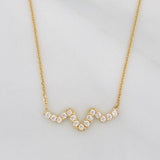 Cadena Aro Seguido Zigzag 1.8g / 45cm / 0.7mm Oro Amarillo 18K