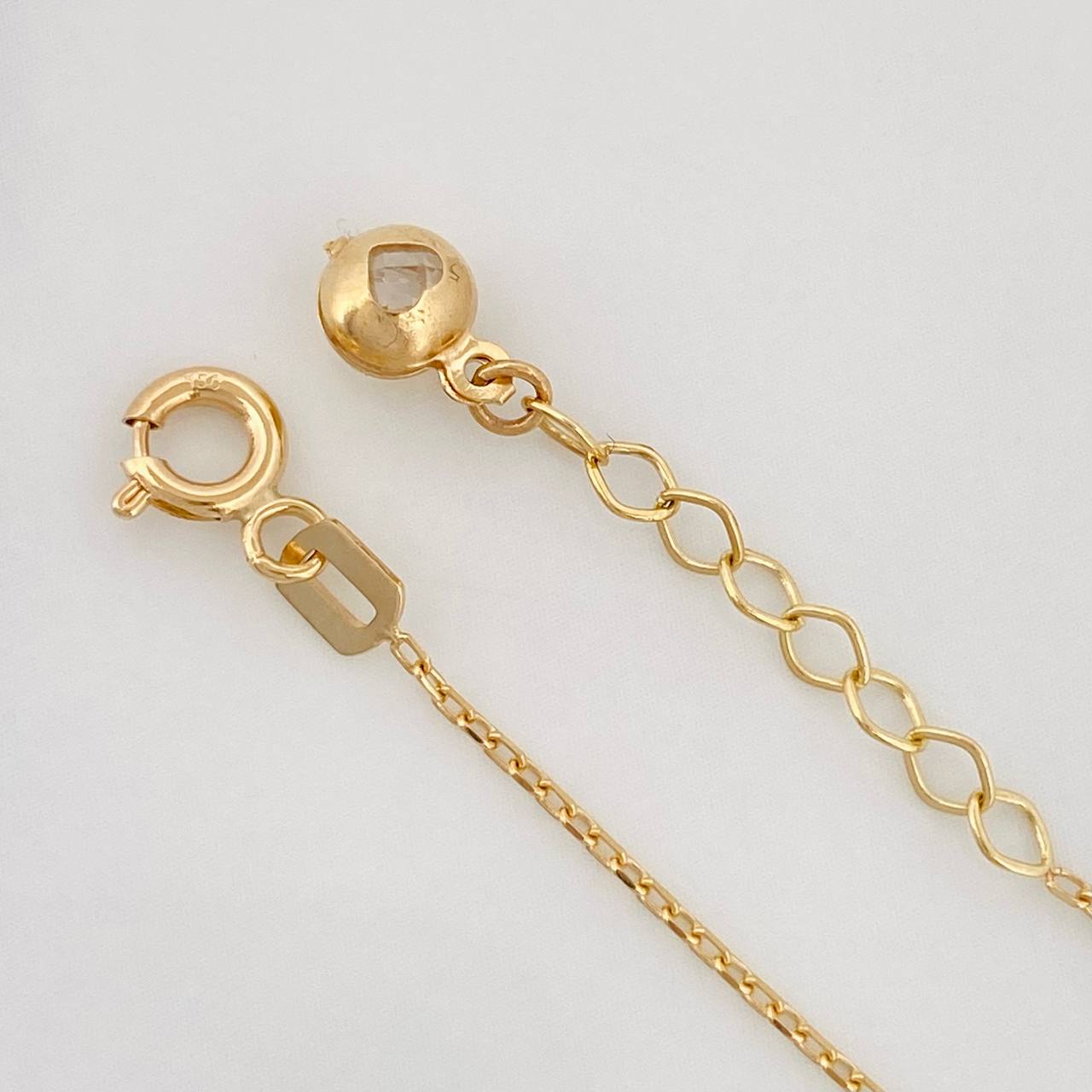 Pulso Aro Seguido 1.65g / 19.5cm / 1.1mm Oro Amarillo 18K