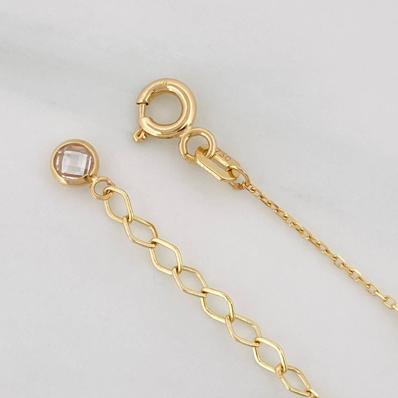 Pulso Aro Seguido 1.55g / 20cm / 2.5mm Oro Amarillo 18K