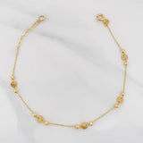 Pulso Aro Seguido 1.55g / 20cm / 2.5mm Oro Amarillo 18K