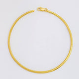 Pulso Serpiente 2.45g / 19.2cm / 2.1mm Oro Amarillo 18K