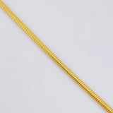 Pulso Serpiente 2.45g / 19.2cm / 2.1mm Oro Amarillo 18K