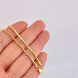 Pulso Serpiente 2.45g / 19.2cm / 2.1mm Oro Amarillo 18K