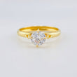 Anillo Solitario Cuatro Garras 1.3g / T7 1/4 Oro Amarillo 18K