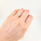 Anillo Solitario Cuatro Garras 1.3g / T7 1/4 Oro Amarillo 18K
