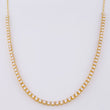 Cadena Tenis 6.4g / 45cm / 2.5mm Oro Amarillo 18K
