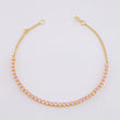 Pulso Modulable Tenis 2.95g / 18.4cm - 16.8cm / 2mm Oro Amarillo 18K