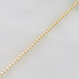 Pulso Tennis 1.9g / 16.5cm / 1.6mm Oro Amarillo 18K