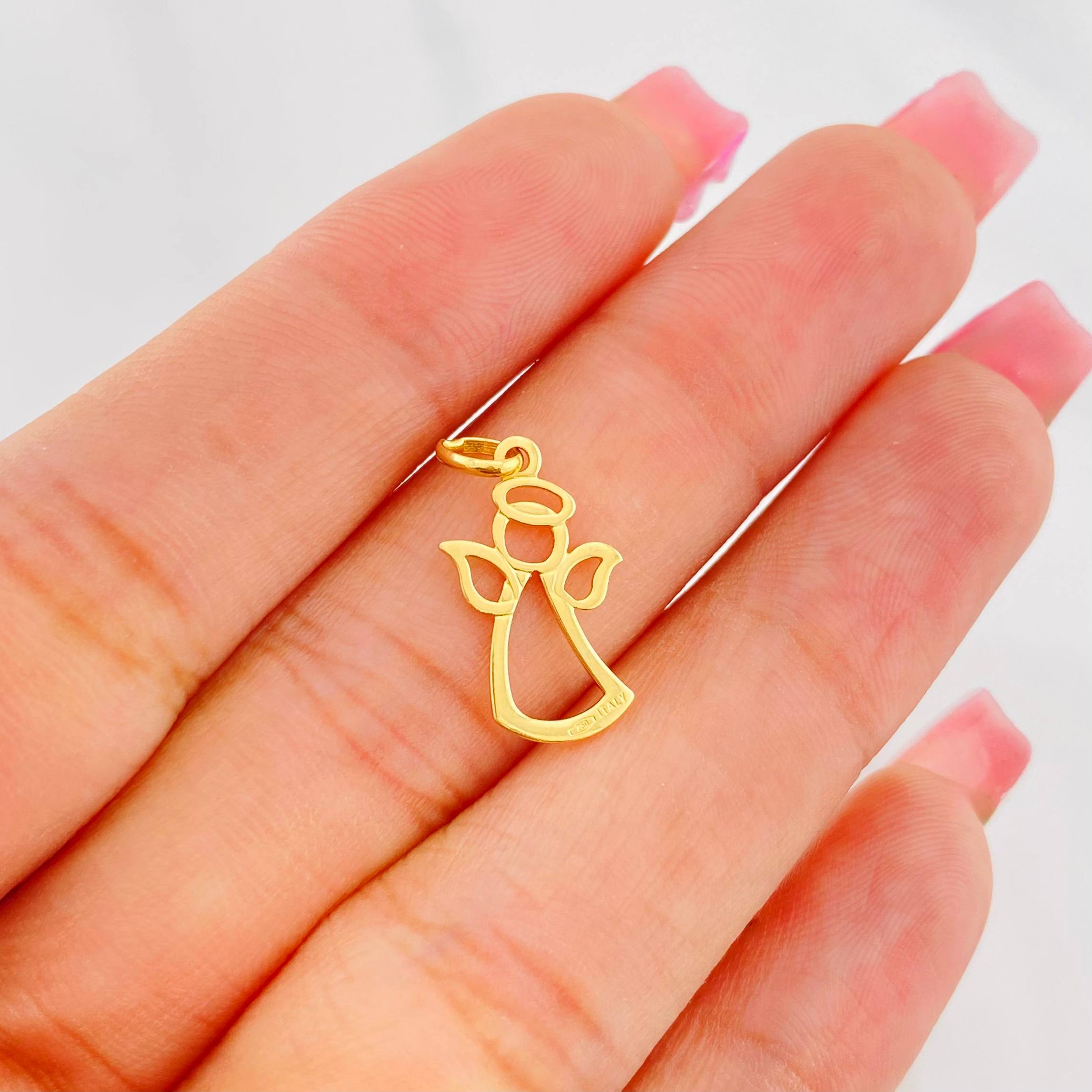 Dije Angel 0.75g / 2cm Oro Amarillo 18K