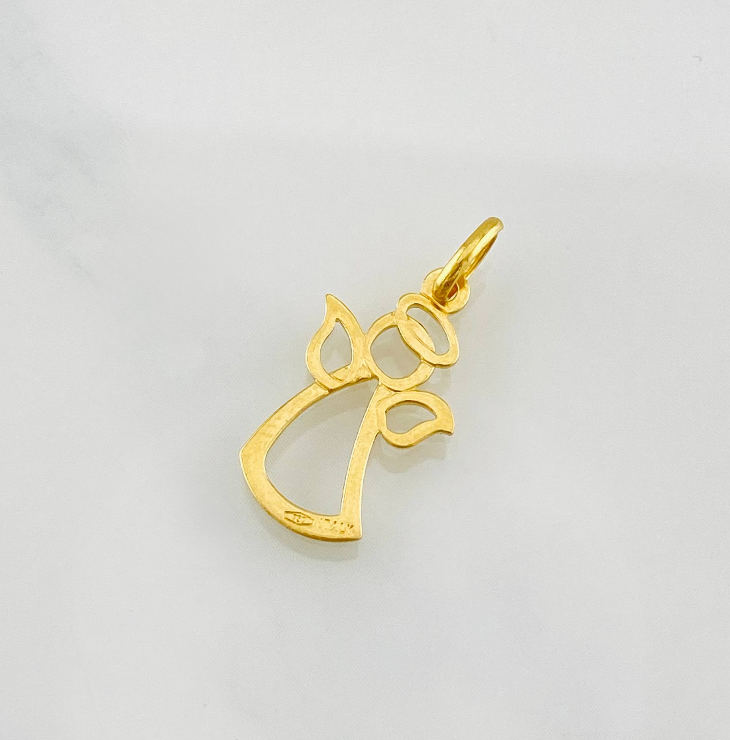 Dije Angel 0.75g / 2cm Oro Amarillo 18K