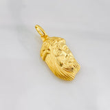 Dije Rostro Cristo 1.65g / 3cm Oro Amarillo 18K