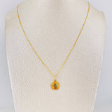 Set Cadena Veneciana + Dije Virgen de Guadalupe / 1.6g / 45cm Oro Amarillo 18K