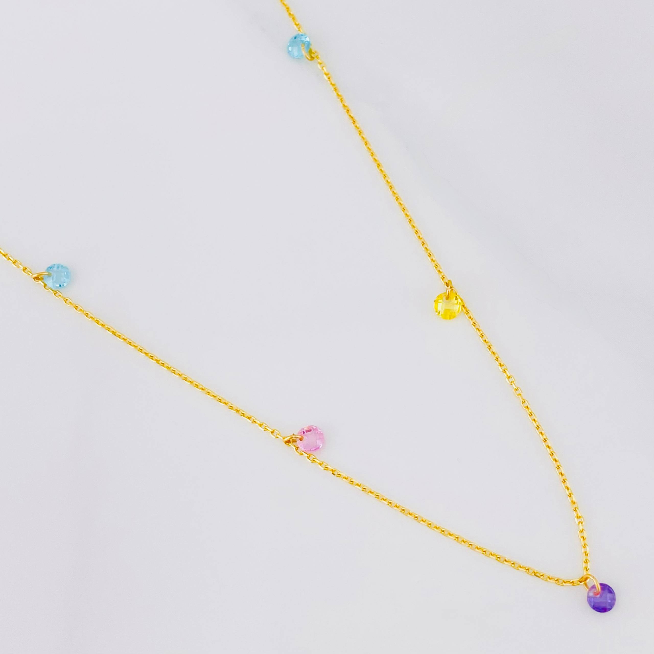 Cadena Aro Seguido 1.8g / 45cm / 0.6mm Oro Amarillo 18K