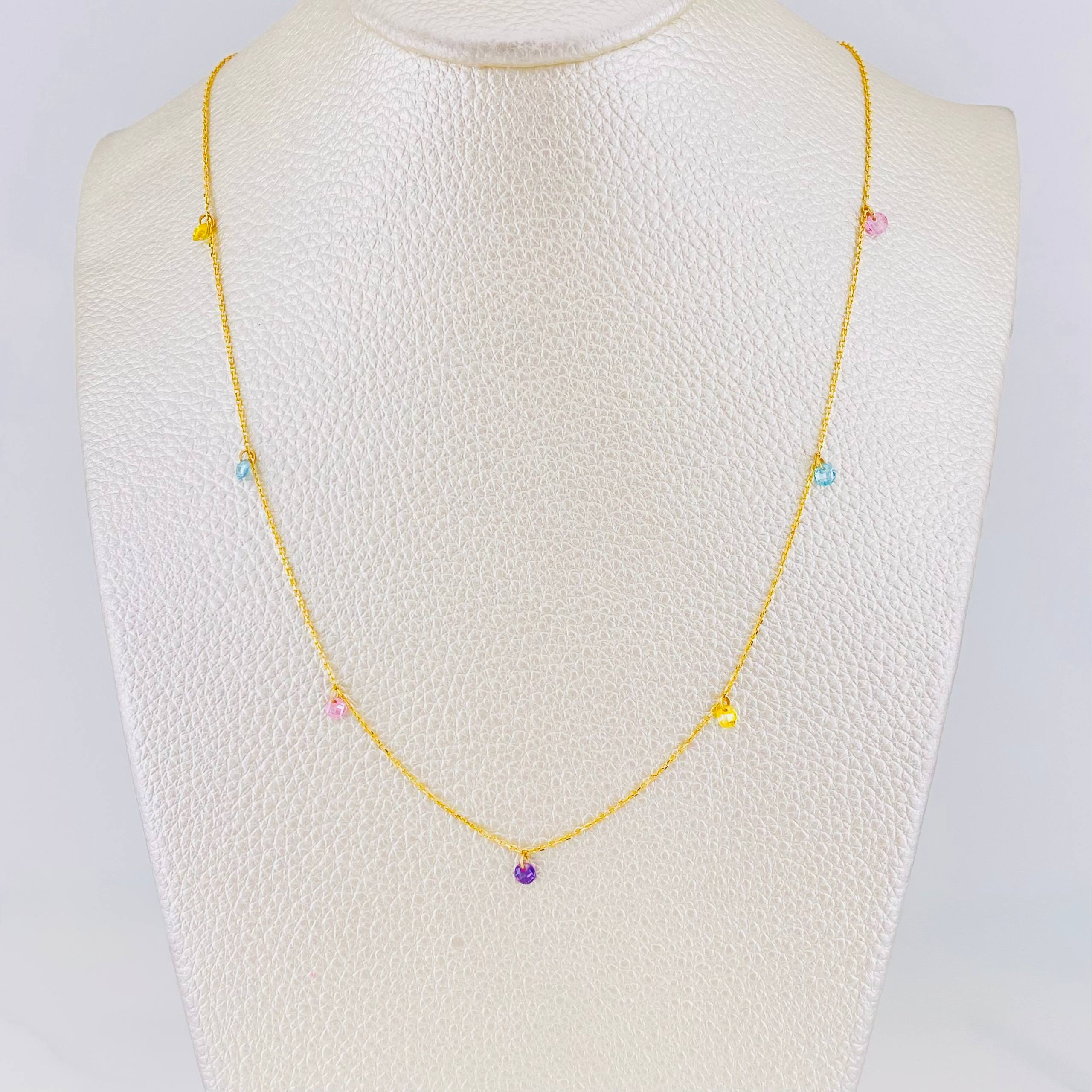 Cadena Aro Seguido 1.8g / 45cm / 0.6mm Oro Amarillo 18K