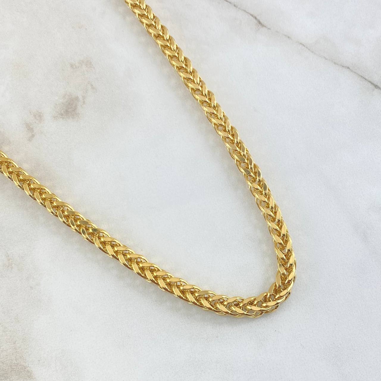Cadena Franco 25gr / 50cm / 4.5mm Oro Amarillo +3 18K ©