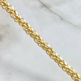 Cadena Franco 25gr / 50cm / 4.5mm Oro Amarillo +3 18K ©