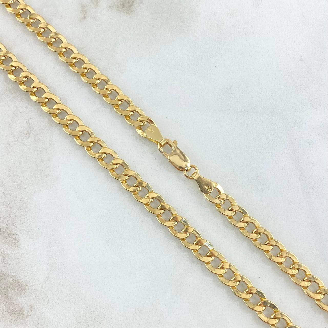 Cadena Cubana 14.55gr / 60cm / 5.5mm Oro Amarillo +0 18K ©