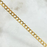 Cadena Cubana 14.55gr / 60cm / 5.5mm Oro Amarillo +0 18K ©