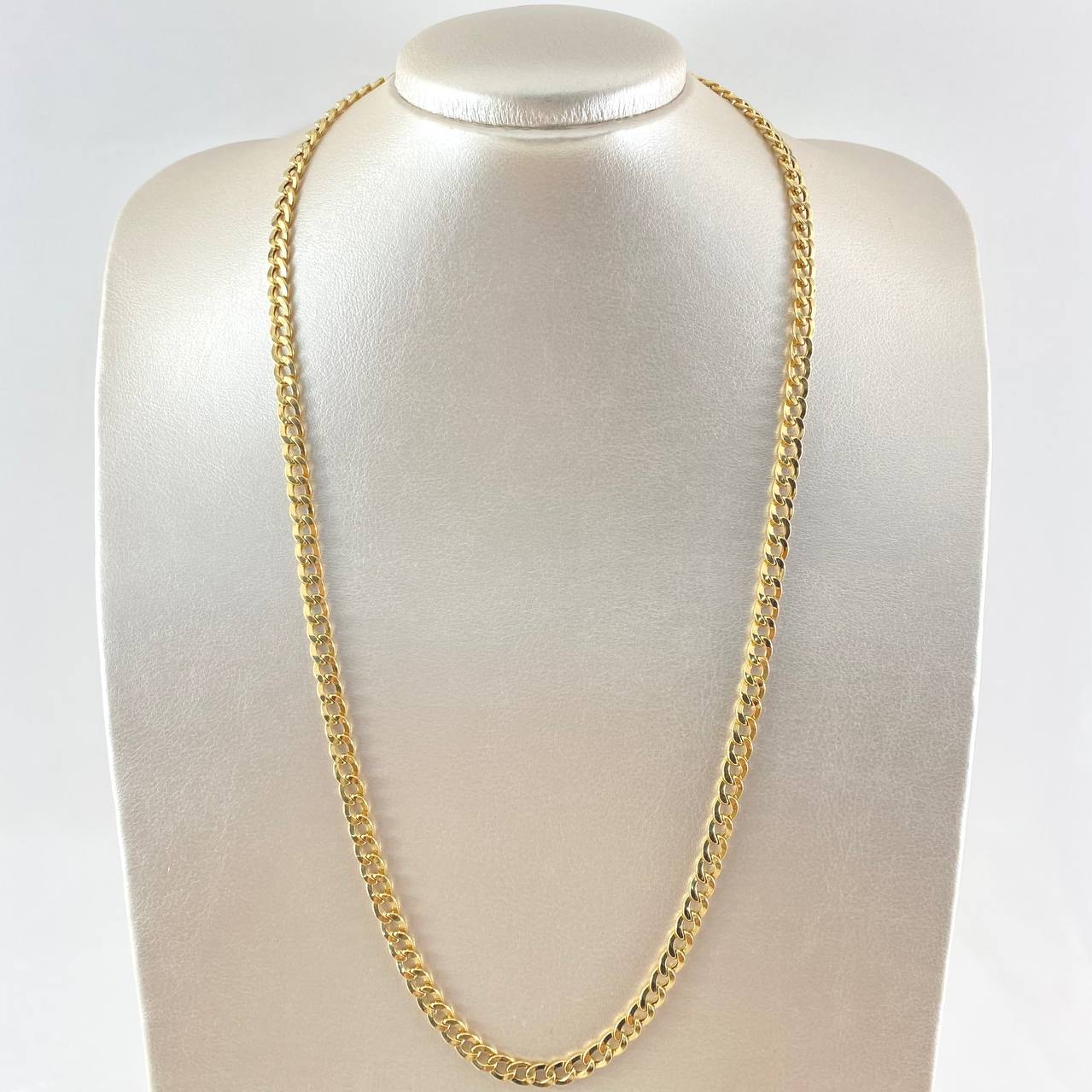 Cadena Cubana 14.55gr / 60cm / 5.5mm Oro Amarillo +0 18K ©
