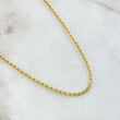 Cadena Roll-On 6.25gr / 60cm / 2.2mm Oro Amarillo +3 18K ©