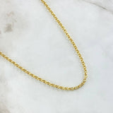 Cadena Roll-On 5.95gr / 60cm / 2.2mm Oro Amarillo +3 18K ©