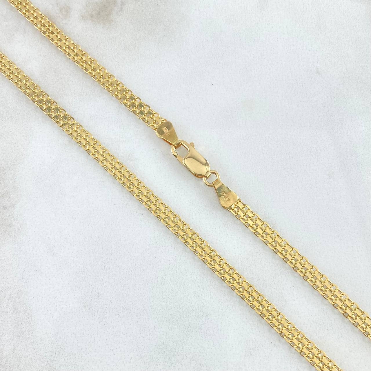 Cadena China 13.2gr / 60cm / 3.8mm Oro Amarillo +0 18K ©