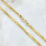 Cadena China 13.2gr / 60cm / 3.8mm Oro Amarillo +0 18K ©