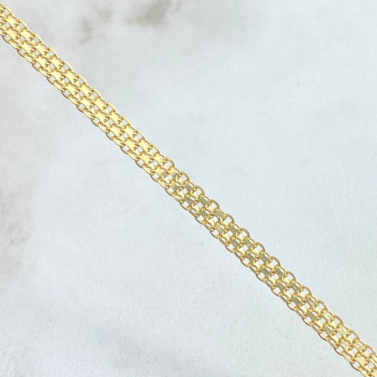 Cadena China 13.2gr / 60cm / 3.8mm Oro Amarillo +0 18K ©