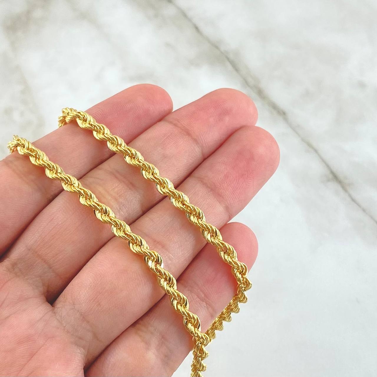 Cadena Lazo 6.8gr / 50cm / 3.6mm Oro Amarillo +3 18K ©