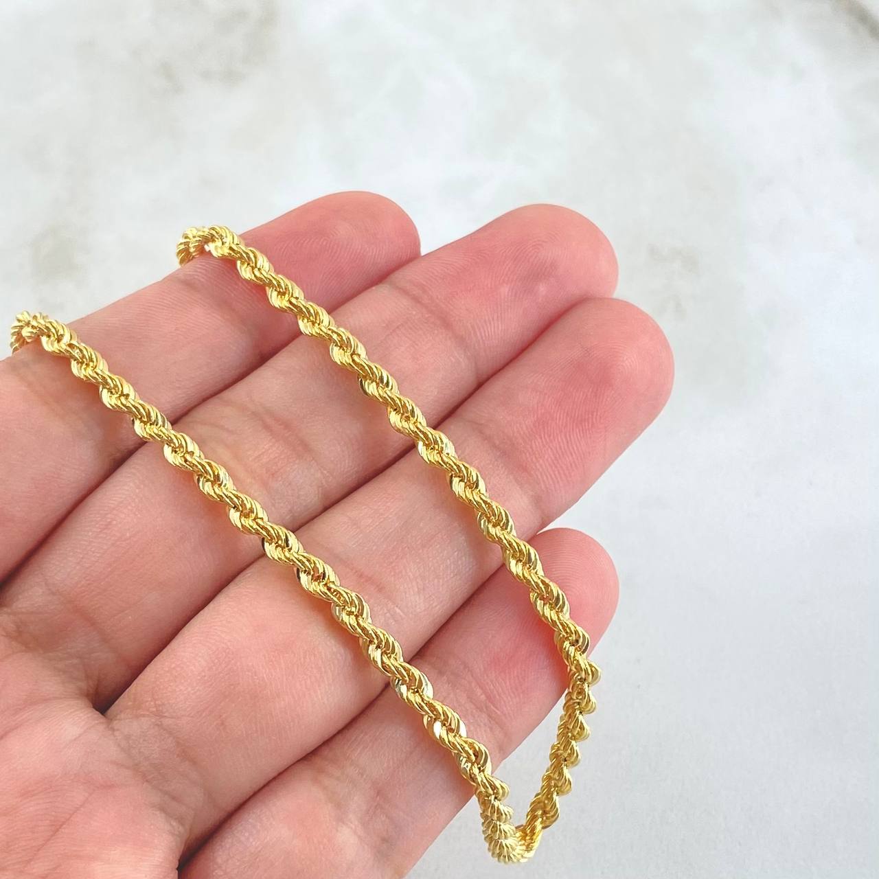 Cadena Lazo 5.85gr / 45cm / 3.1mm Oro Amarillo +3 18K *