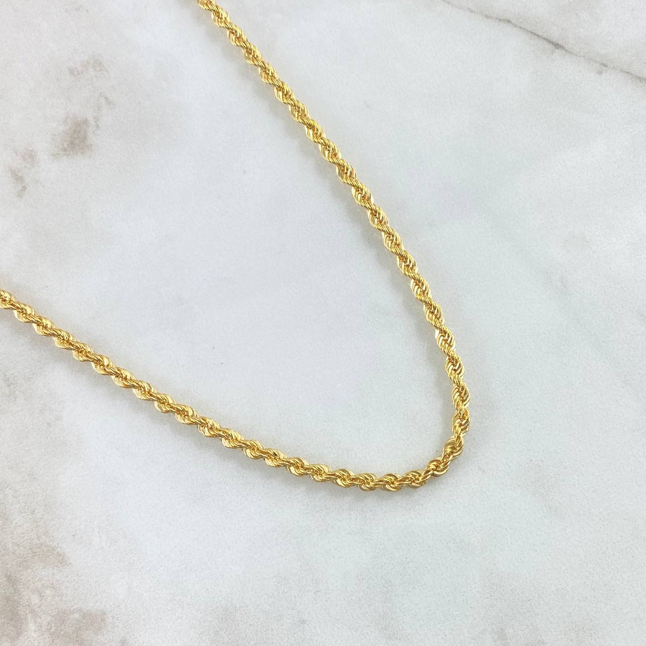 Cadena Lazo 7.8gr / 60cm / +3 Oro 18K