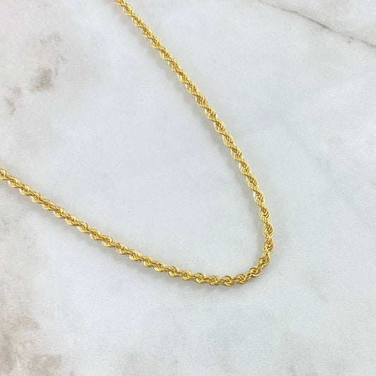 Cadena Lazo 7.8gr / 60cm / +3 Oro 18K