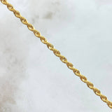 Cadena Lazo 8.15gr / 60cm / 3.7mm Oro Amarillo +3 18K ©