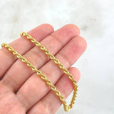 Cadena Lazo 7.8gr / 60cm / +3 Oro 18K