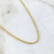 Cadena Lazo 3.55gr / 60cm / +3 Oro 18K ©