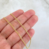 Cadena China 3.15gr / 45cm / +1 Oro 18K ©
