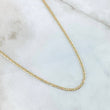 Cadena Plana 3.05gr / 60cm / +3 Oro 18K ©