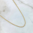 Cadena Plana 1.6gr / 45cm / +3 Oro 18K ©