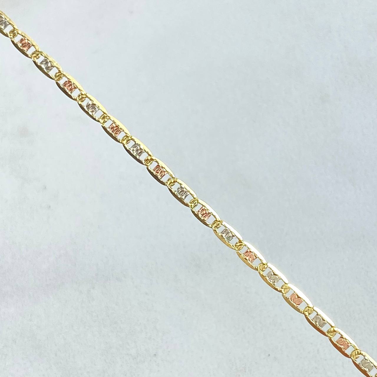 Cadena Plana 3.05gr / 60cm / +3 Oro 18K ©