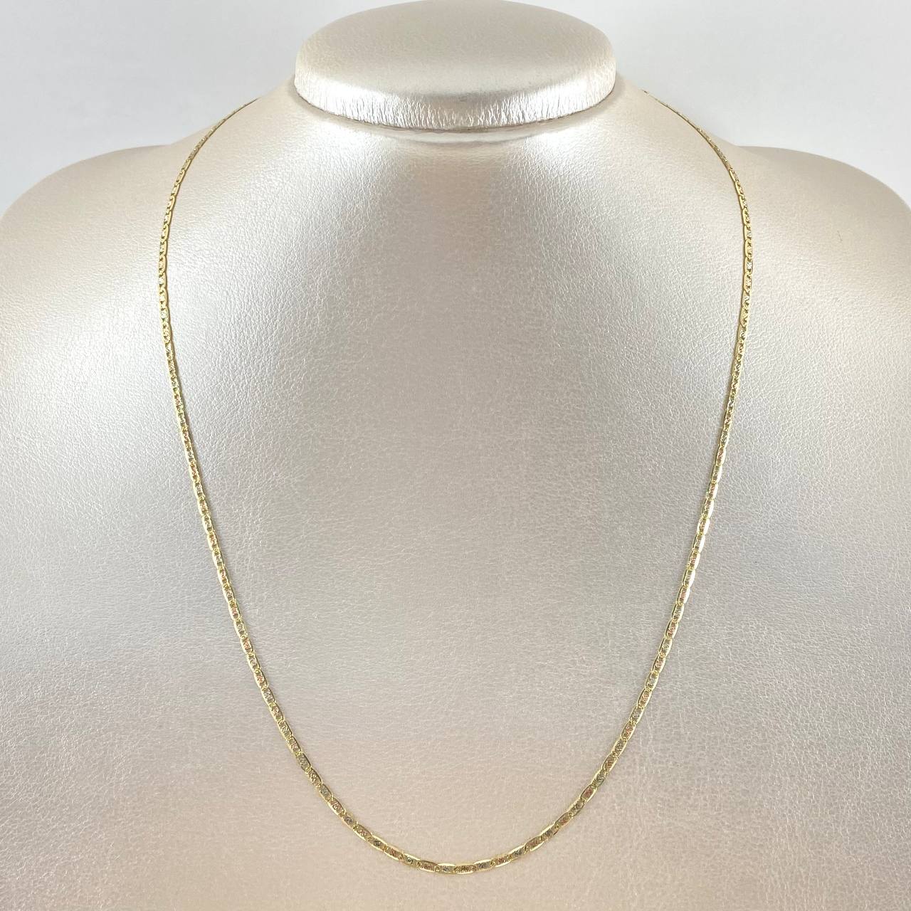 Cadena Plana 1.6gr / 45cm / +3 Oro 18K ©