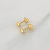 Topos Media Bola 0.65g / 5mm Oro Amarillo 18K
