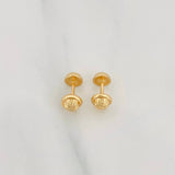 Topos Media Bola 0.65g / 5mm Oro Amarillo 18K