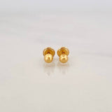 Topos Media Bola 0.6g / 4mm Oro Amarillo 18K