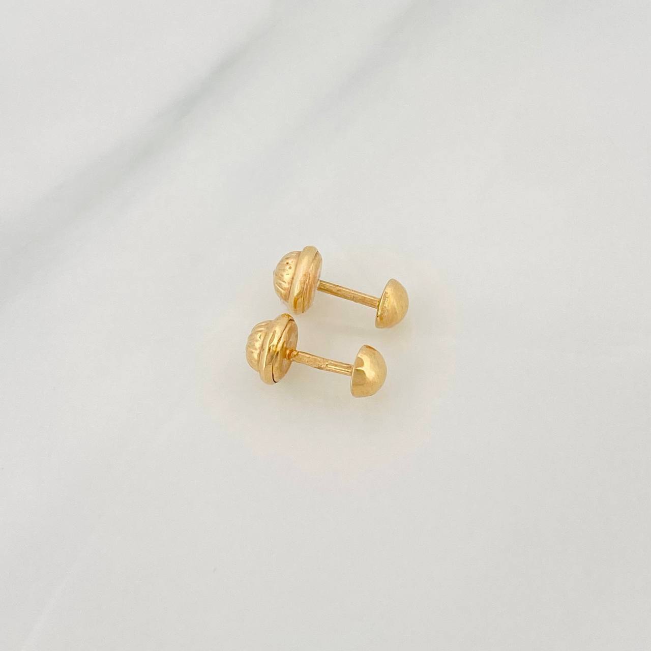 Topos Media Bola 0.6g / 4mm Oro Amarillo 18K