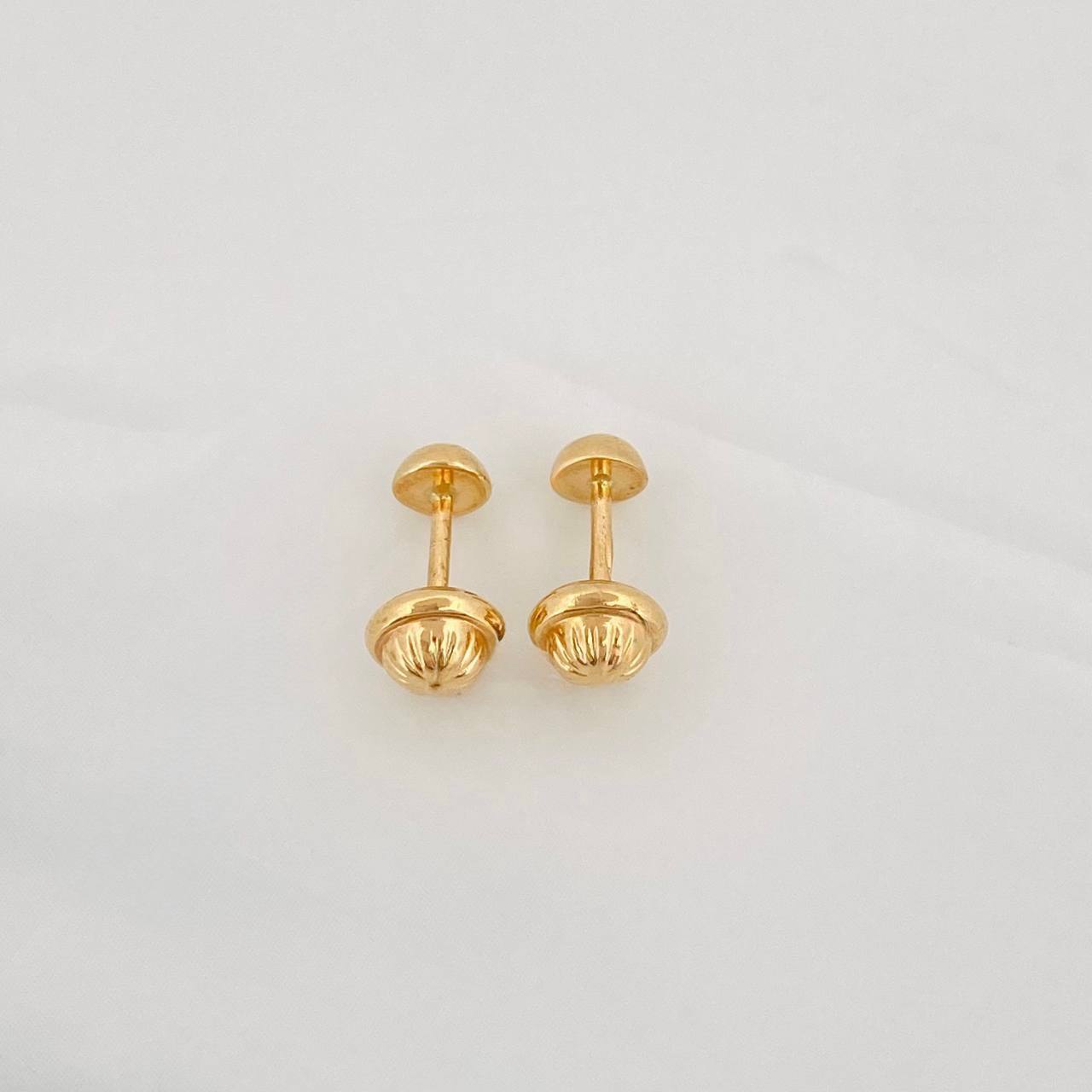 Topos Media Bola 0.65g / 4mm Oro Amarillo 18K