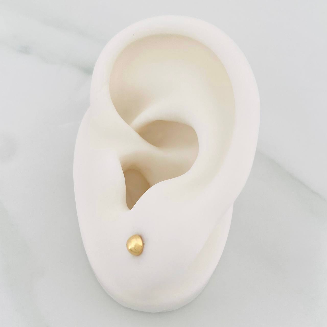 Topos Media Bola 0.6g / 4mm Oro Amarillo 18K