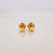 Topos Media Bola 0.5g / 3mm Oro Amarillo 18K