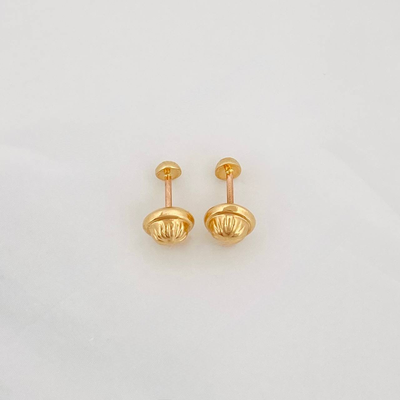Topos Media Bola 0.5g / 3mm Oro Amarillo 18K