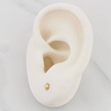 Topos Media Bola 0.5g / 3mm Oro Amarillo 18K