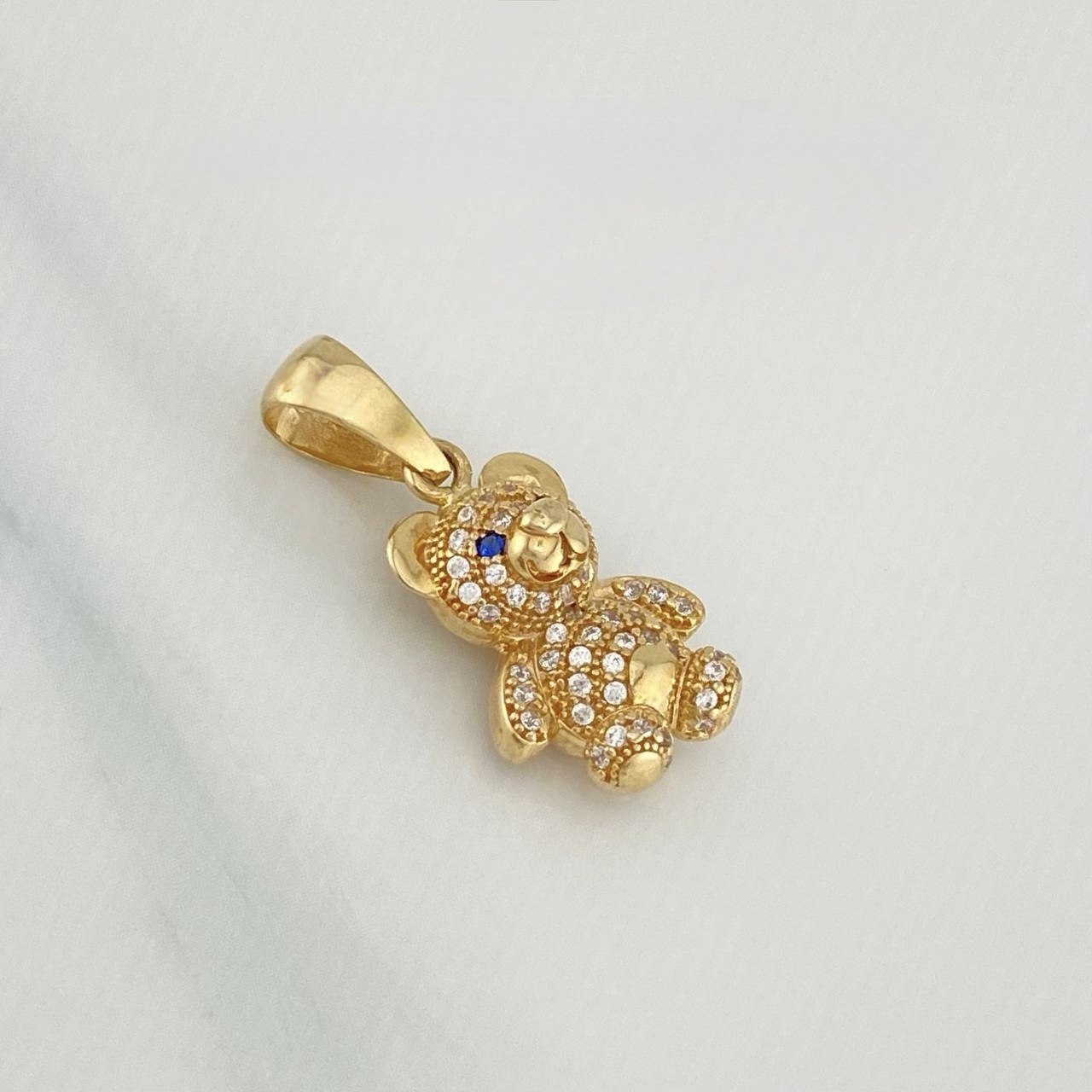 Dije Oso 3.55 g / 2.5 cm Oro Amarillo 18K